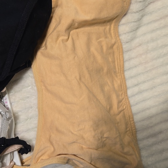 Rene Rofe Girls  Intimates White and Gray Bralette Set Size Xl. 14 - Picture 6 of 7